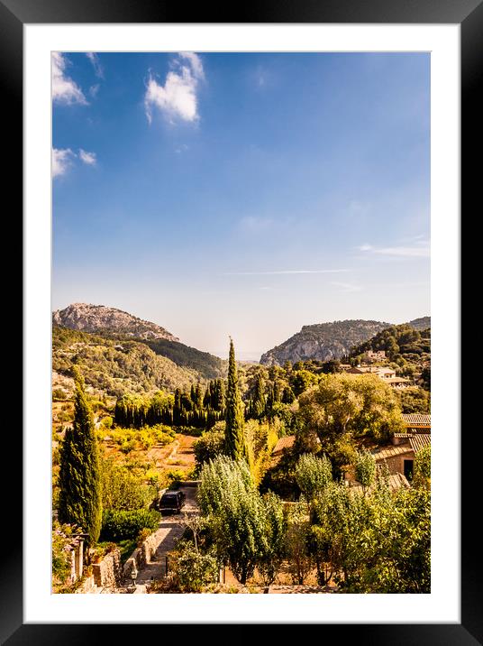 Monastery at Valldemossa View 2..... Framed Mounted Print by Naylor's Photography