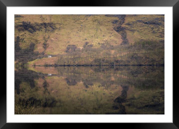 Reflection  Framed Mounted Print by chris smith