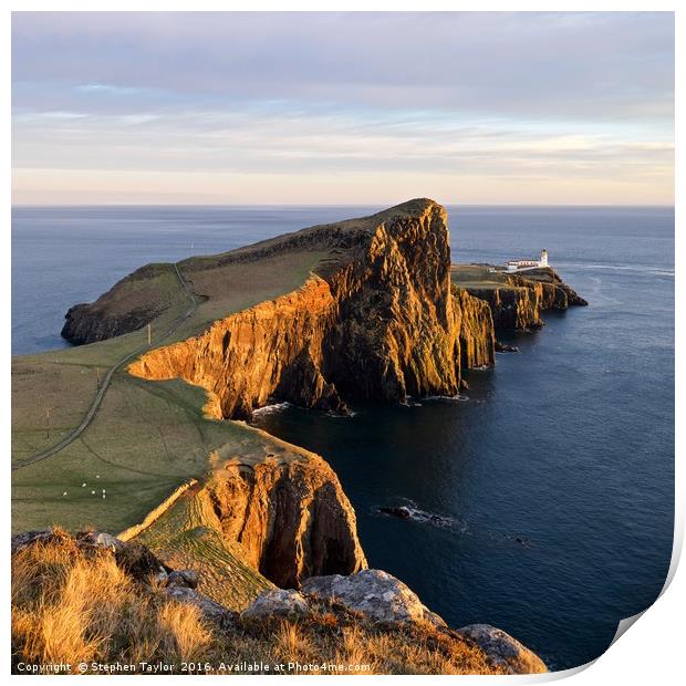 Neist Point Print by Stephen Taylor
