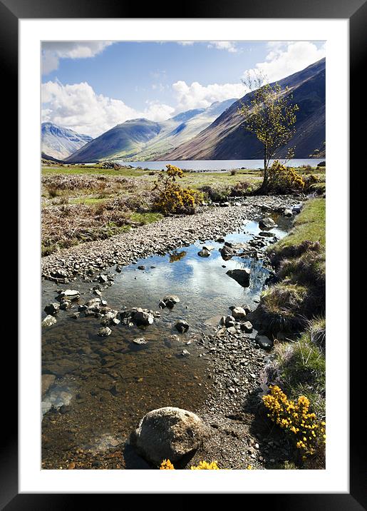 Wast Water Framed Mounted Print by Stephen Mole