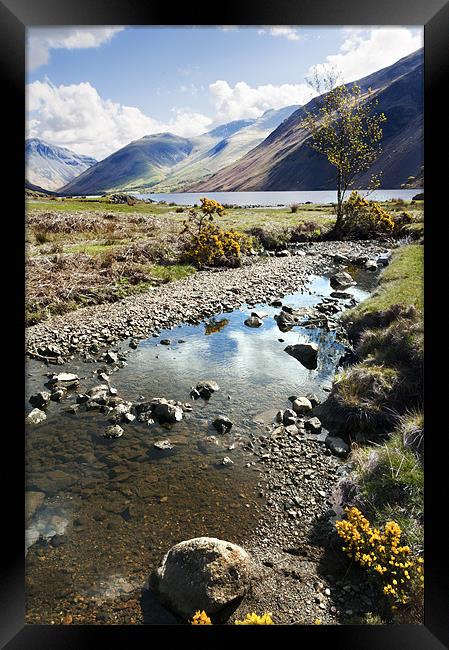 Wast Water Framed Print by Stephen Mole