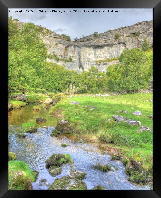 The Cliffs Of Malham Cove 2 Framed Print by Colin Williams Photography