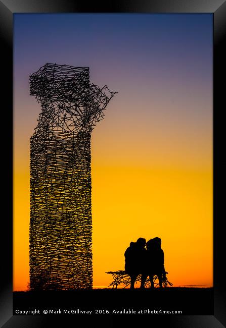 Skytower Sunset Framed Print by Mark McGillivray