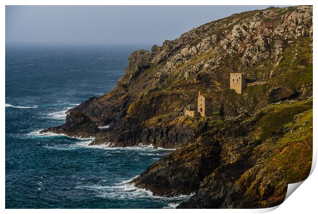 Botallack Print by David Martin