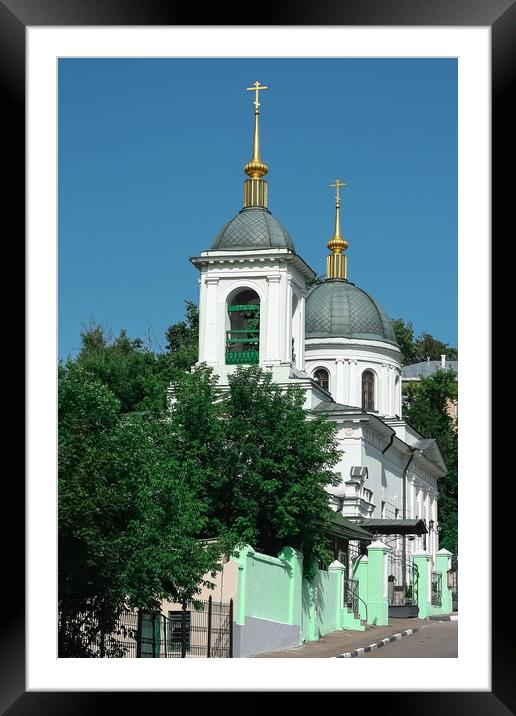 Church. Framed Mounted Print by Valerii Soloviov