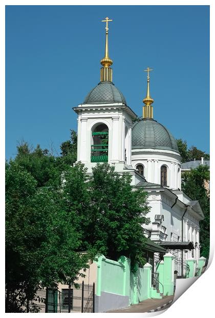 Church. Print by Valerii Soloviov