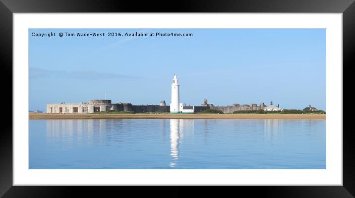 Hurst Point Lighthouse Framed Mounted Print by Tom Wade-West