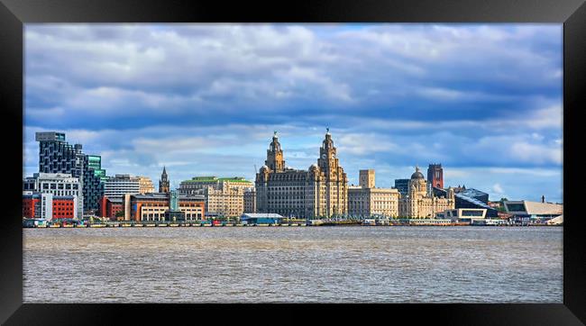 liverpool city Framed Print by sue davies