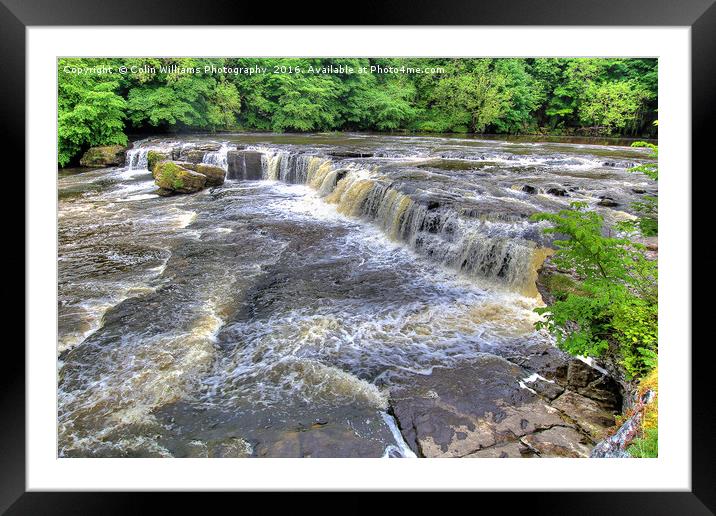 Upper Falls Aysgarth 3 - Yorkshire Dales Framed Mounted Print by Colin Williams Photography