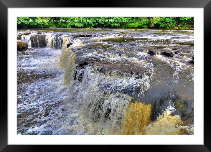Upper Falls Aysgarth 4 - Yorkshire Dales Framed Mounted Print by Colin Williams Photography