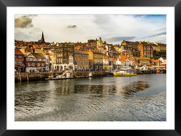 Whitby Framed Mounted Print by keith sayer