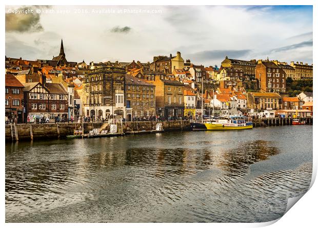 Whitby Print by keith sayer