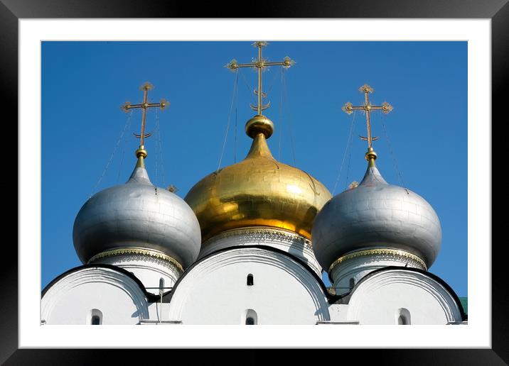 The Novodevichy convent. Framed Mounted Print by Valerii Soloviov