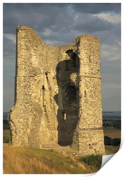 Hadleigh Castle Print by David French