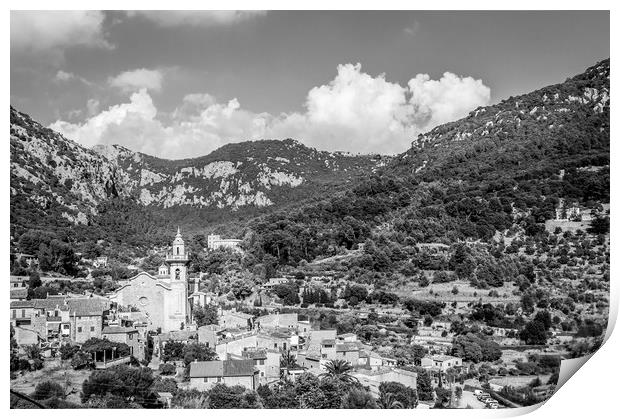 A view over Valldemossa  Print by Naylor's Photography
