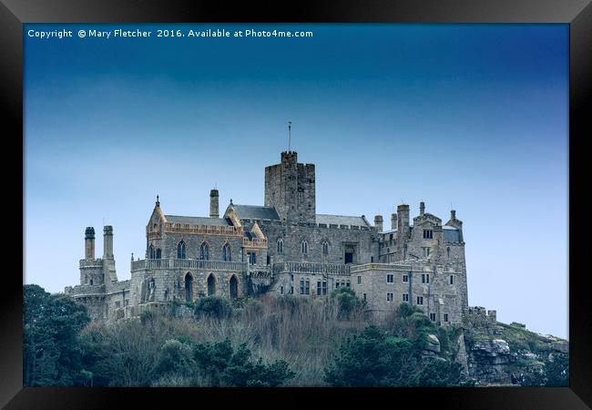 St Michael's Mount Framed Print by Mary Fletcher