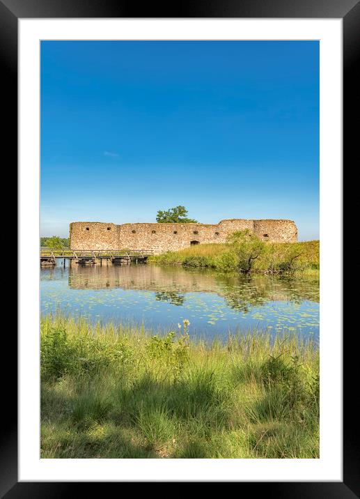 Kronoberg Castle Ruins Framed Mounted Print by Antony McAulay