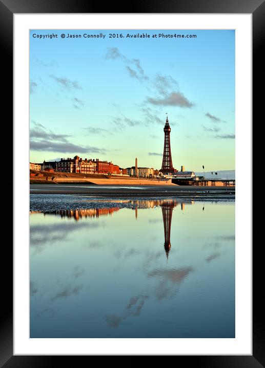 Tower Views Framed Mounted Print by Jason Connolly