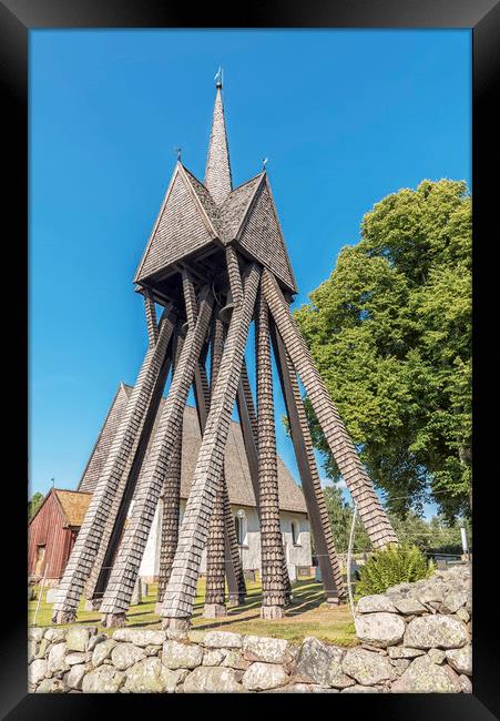 Sjosas Old Church Framed Print by Antony McAulay