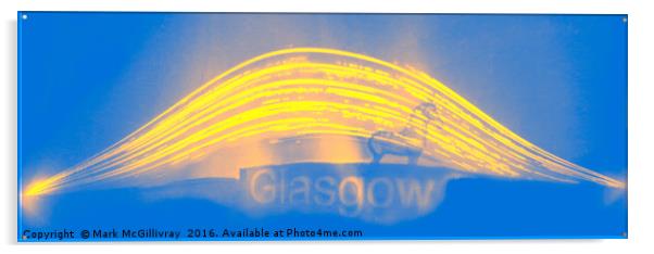 Heavy Horse Solargraph 1 Acrylic by Mark McGillivray