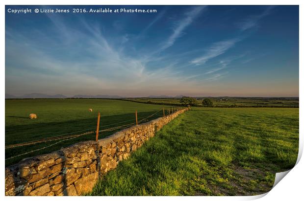An Anglesey Evening Print by E J T Photography