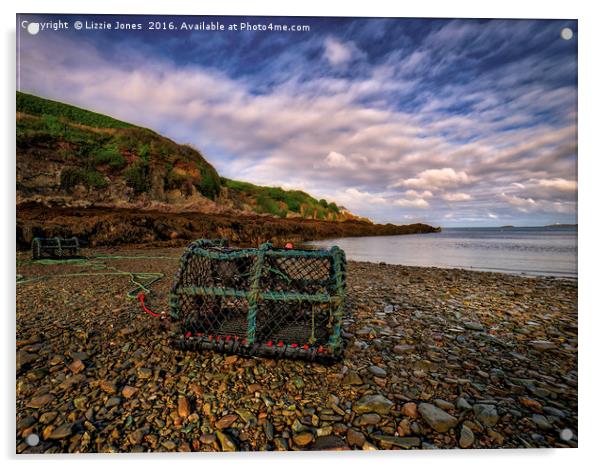 Bull Bay, Anglesey. Acrylic by E J T Photography