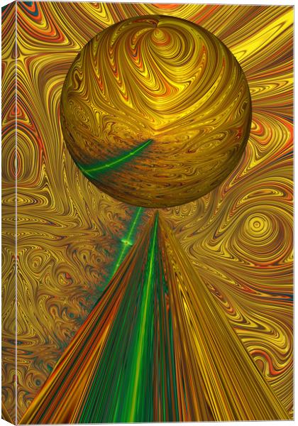 A Different Planet Canvas Print by Steve Purnell