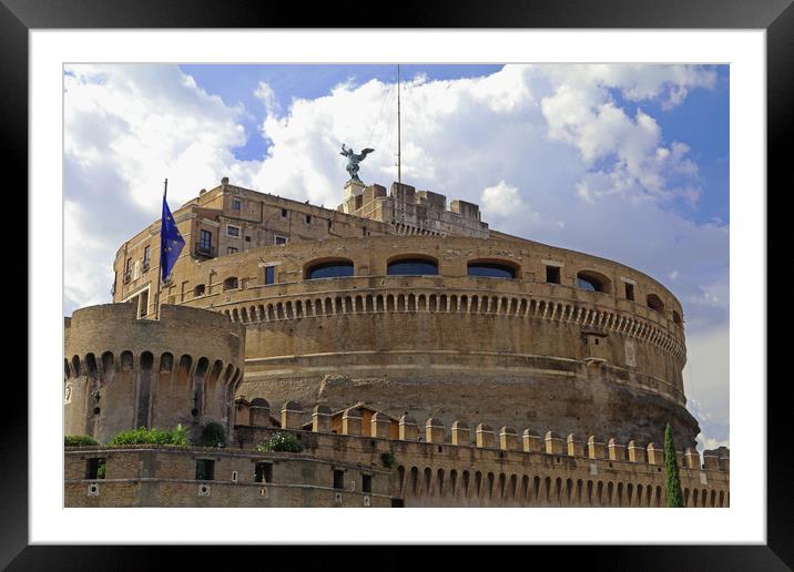 Castel Sant'Angelo  Framed Mounted Print by Tony Murtagh
