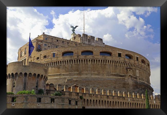 Castel Sant'Angelo  Framed Print by Tony Murtagh