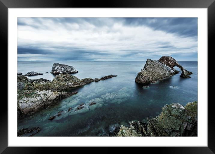 Bow Fiddle Rock Framed Mounted Print by Sophie Schneeberger