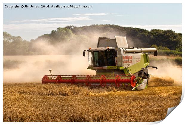Harvest Time Print by Jim Jones
