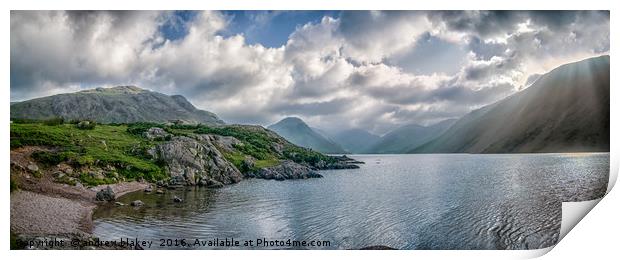 Wastwater Light Print by andrew blakey