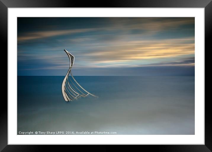Rising from the Waves Framed Mounted Print by Tony Sharp LRPS CPAGB