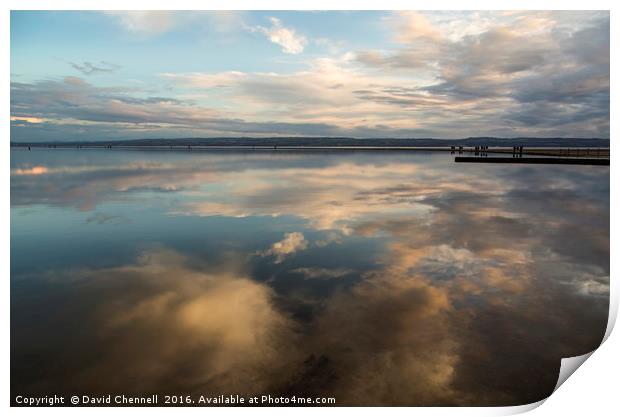 West Kirby Cloudscape  Print by David Chennell