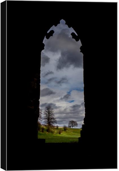 Window to the past Canvas Print by Anthony Simpson