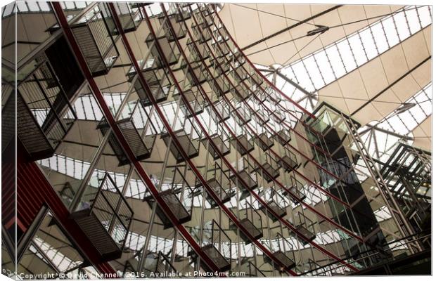 Sony Centre Berlin  Canvas Print by David Chennell