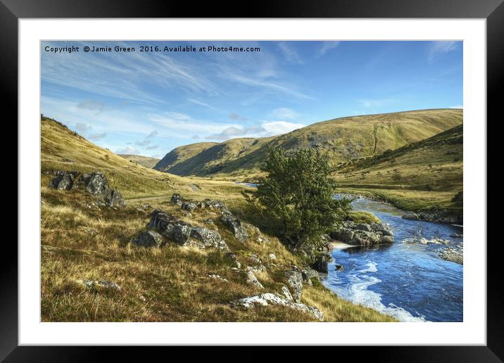 Strathdearn Framed Mounted Print by Jamie Green