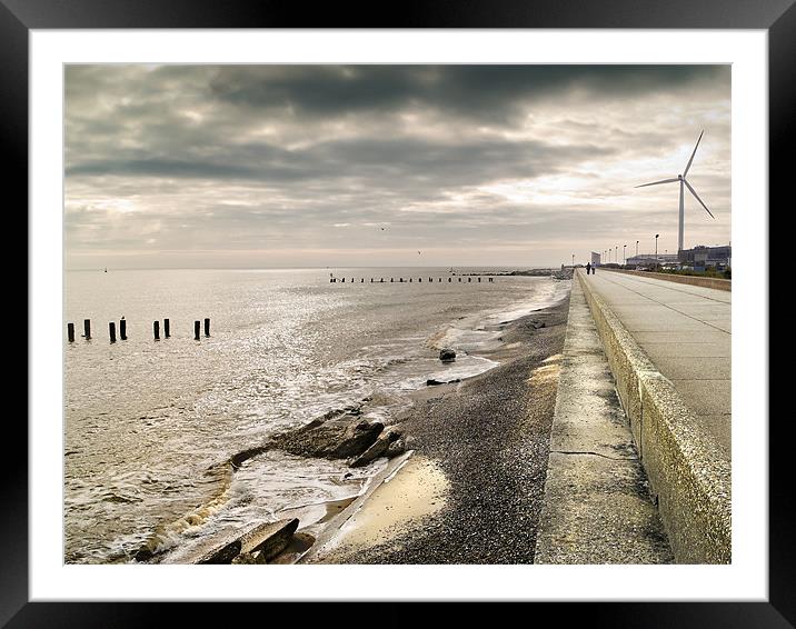 Gulliver, the wind turbine Framed Mounted Print by Stephen Mole