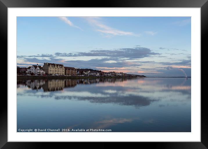 West Kirby Cloudscape   Framed Mounted Print by David Chennell