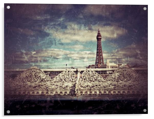 Blackpool  Acrylic by Victor Burnside