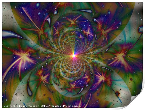 Starlight Explosion. Print by Heather Goodwin