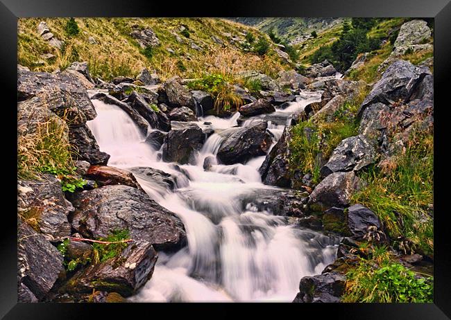 Capra River (1) Framed Print by Paul Piciu-Horvat