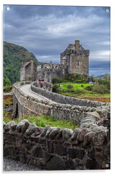 Eilean Donan Castle, Scotland Acrylic by Arterra 