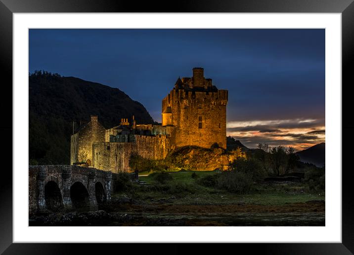 Eilean Donan Castle, Scottish Highlands Framed Mounted Print by Arterra 
