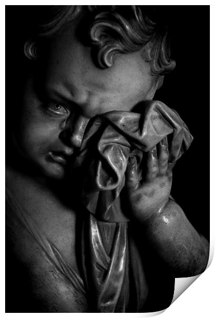 Cherub Tears Print by Adrian Wilkins
