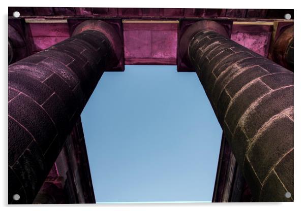 Penshaw Monument Acrylic by Northeast Images