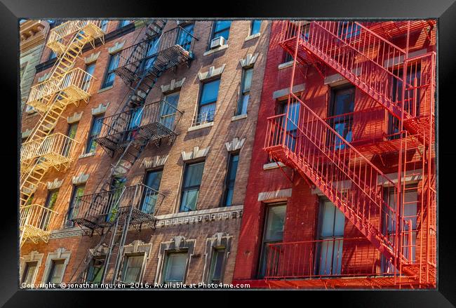 The Stairs Framed Print by jonathan nguyen