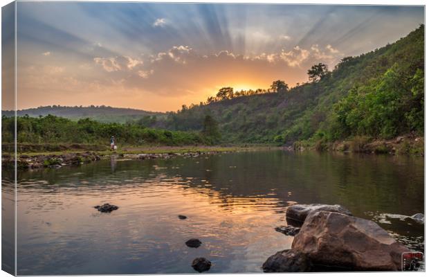 The Beautiful World Canvas Print by Indranil Bhattacharjee