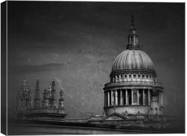 St Pauls Canvas Print by Victor Burnside