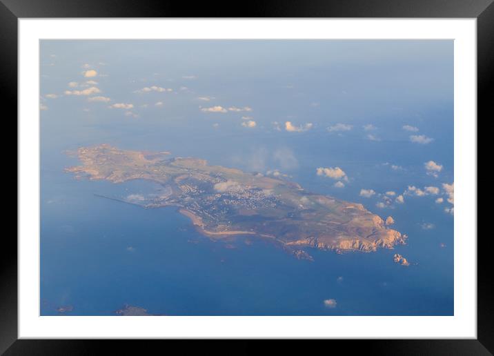 Alderney Channel Islands  Framed Mounted Print by chris smith